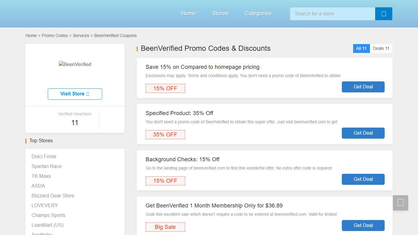 35% Off BeenVerified Coupon Code January 2026, Promo codes WinMount