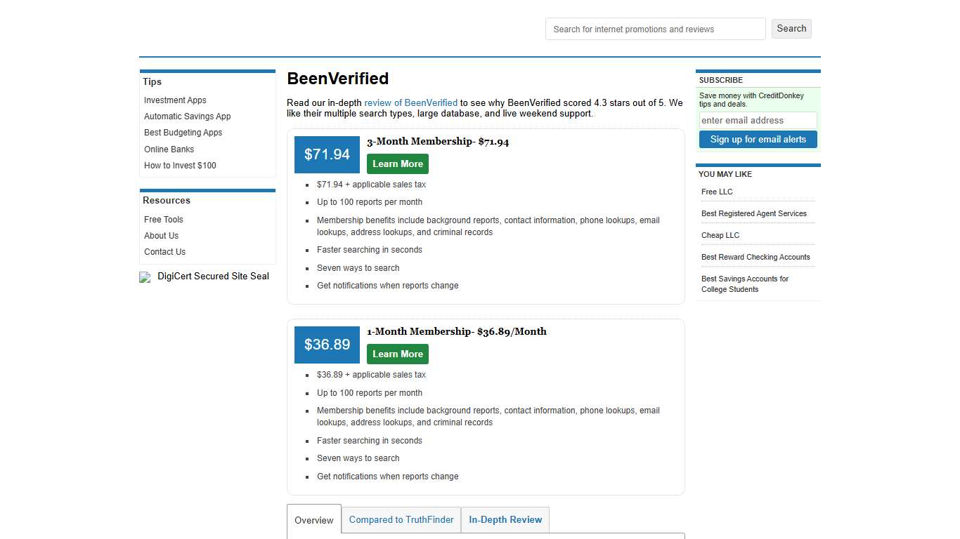 BeenVerified: Top 2 Promo Codes for January 2026